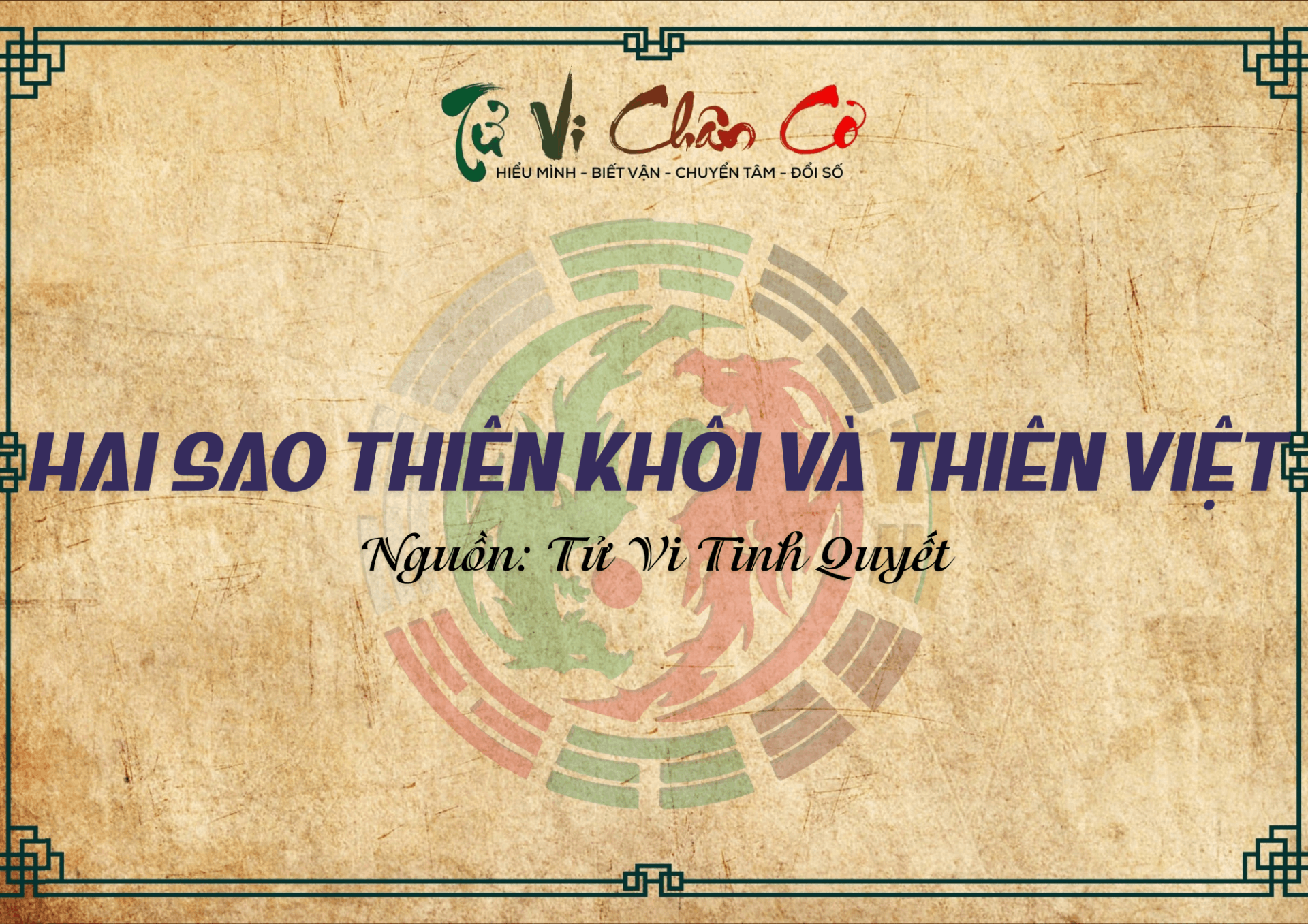 Hai Sao Thiên Khôi Và Thiên Việt