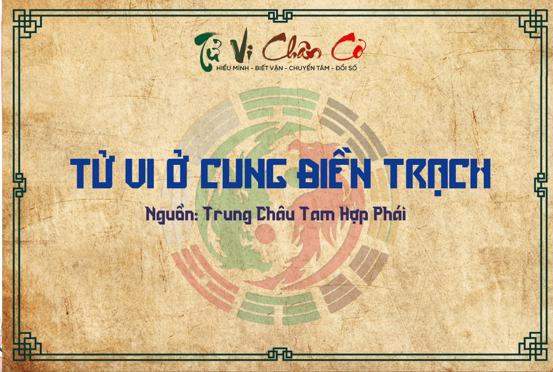 Tử Vi Ở Cung Điền Trạch