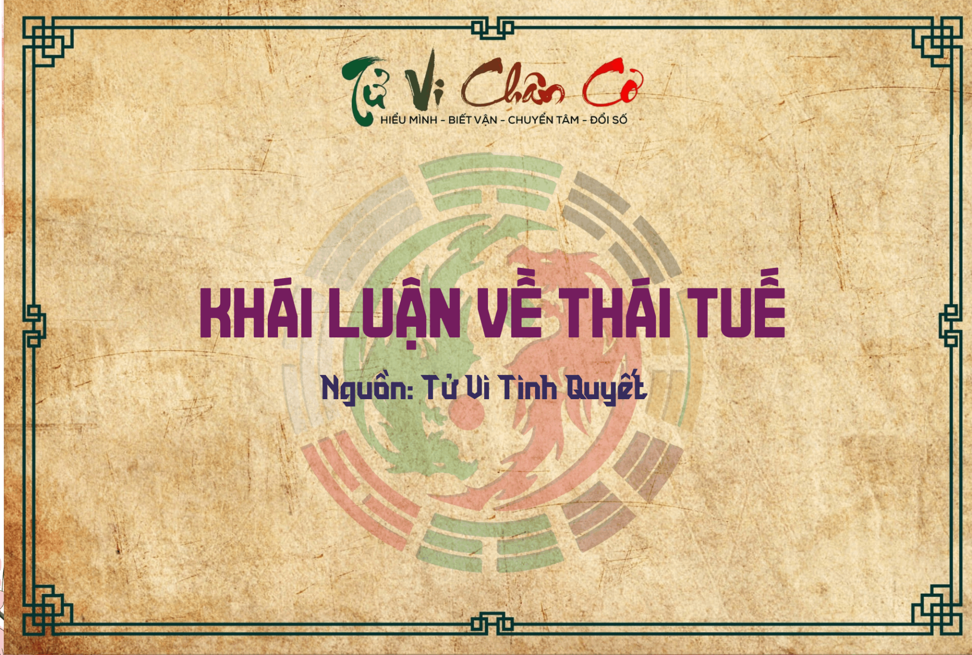 Khái Luận Về Thái Tuế