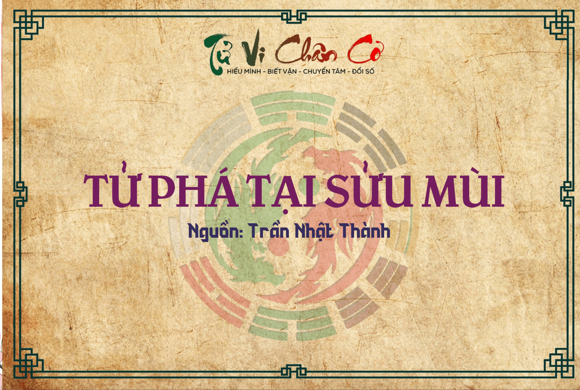 Tử Phá Tại Sửu Mùi