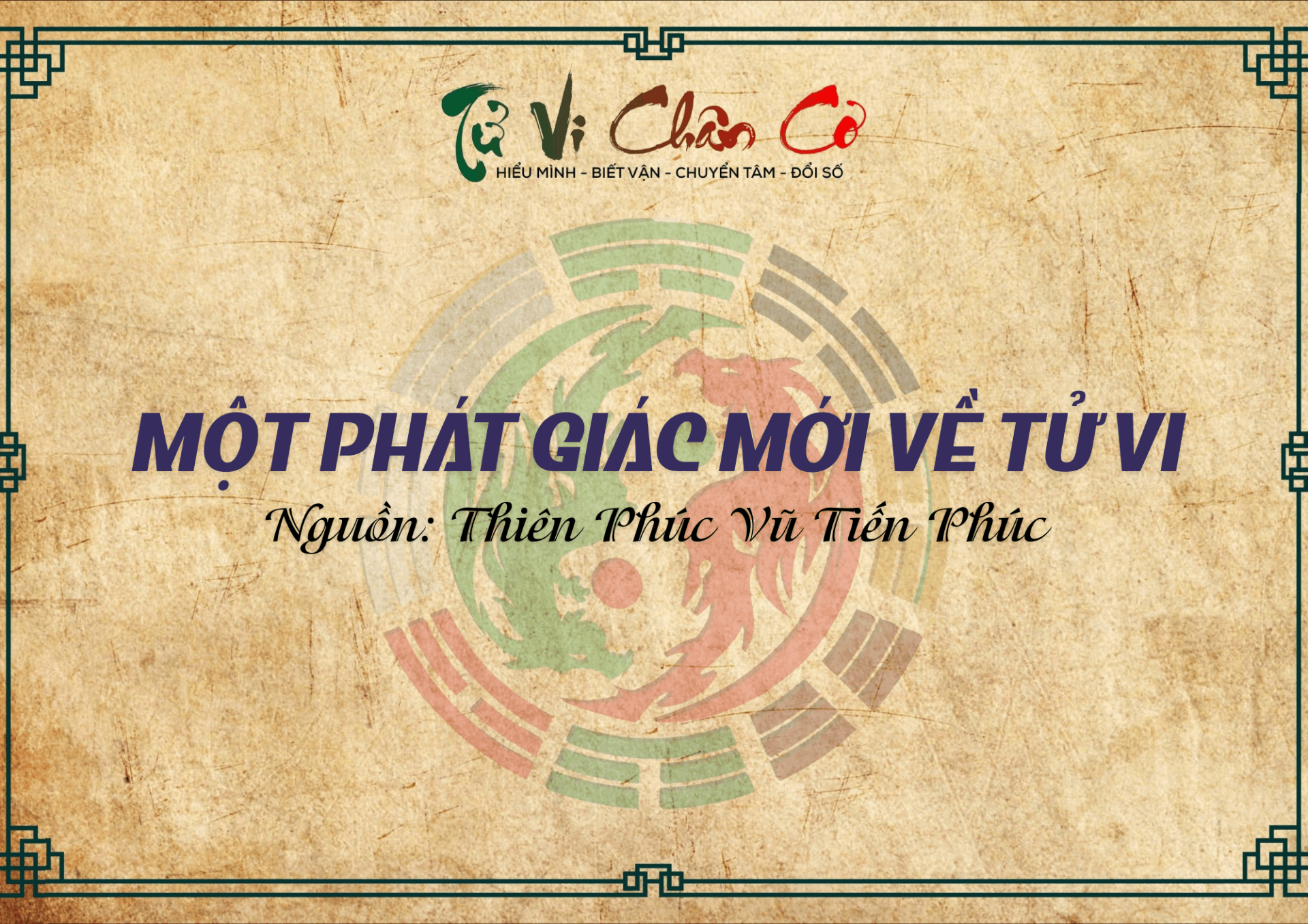 Một Phát Giác Mới Về Tử Vi