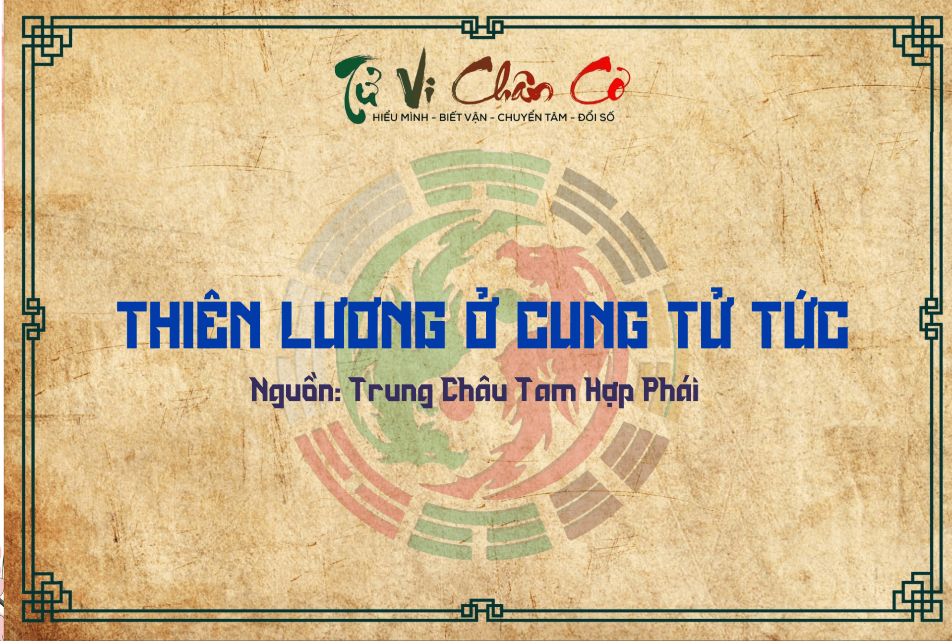 Thiên Lương Ở Cung Tử Tức