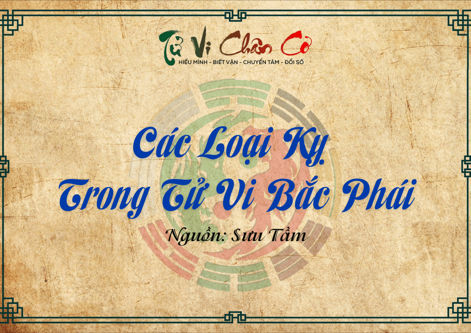 Các Loại Kỵ Trong Tử Vi Bắc Phái