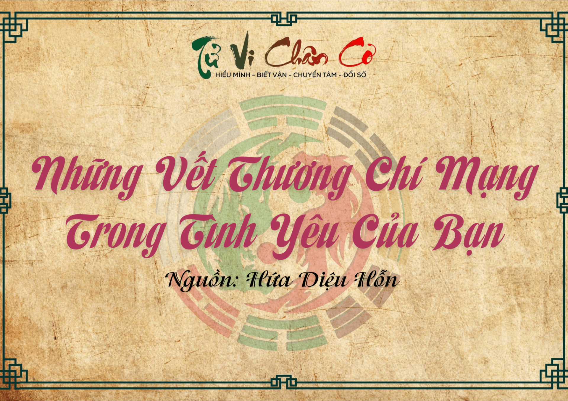Những Vết Thương Chí Mạng Trong Tình Yêu Của Bạn