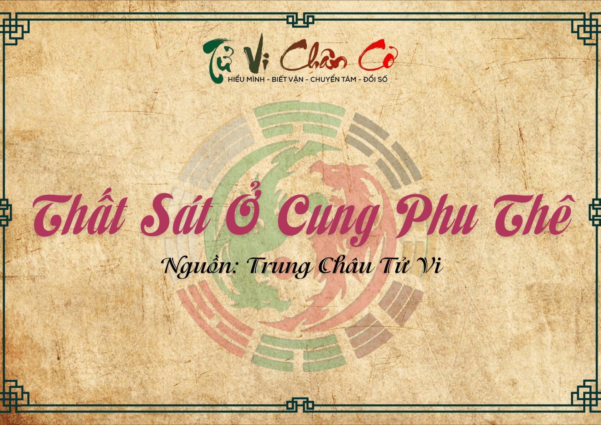Thất Sát Ở Cung Phu Thê