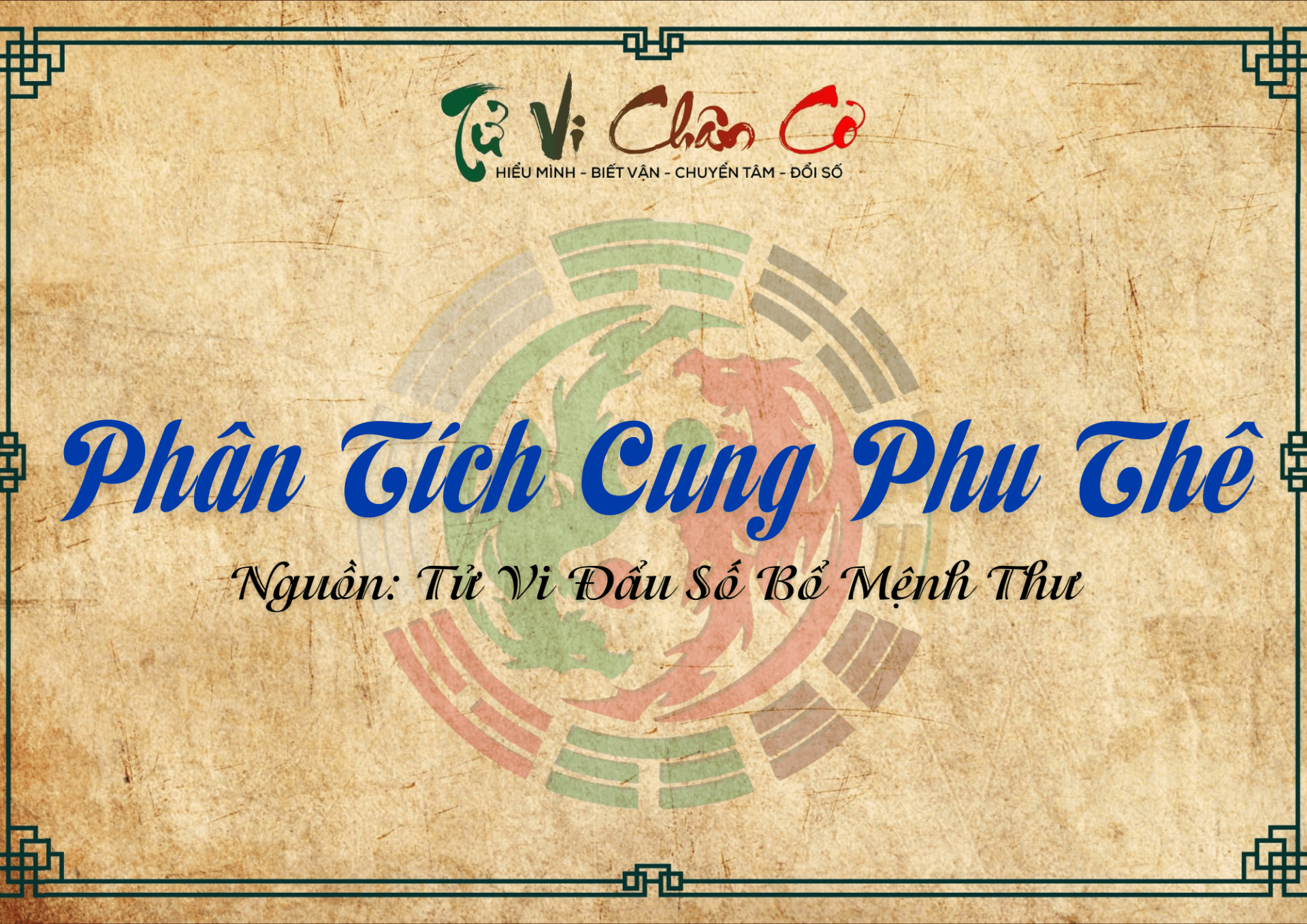 Phân Tích Cung Phu Thê