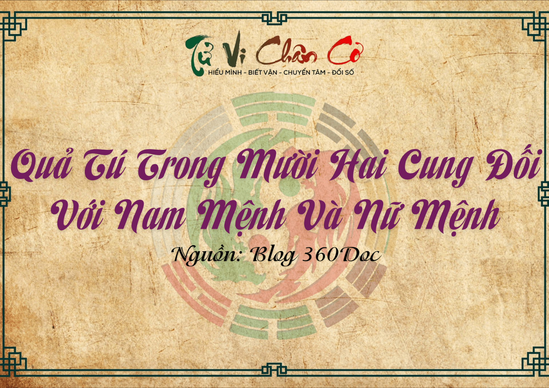 Quả Tú Trong Mười Hai Cung Đối Với Nam Mệnh Và Nữ Mệnh