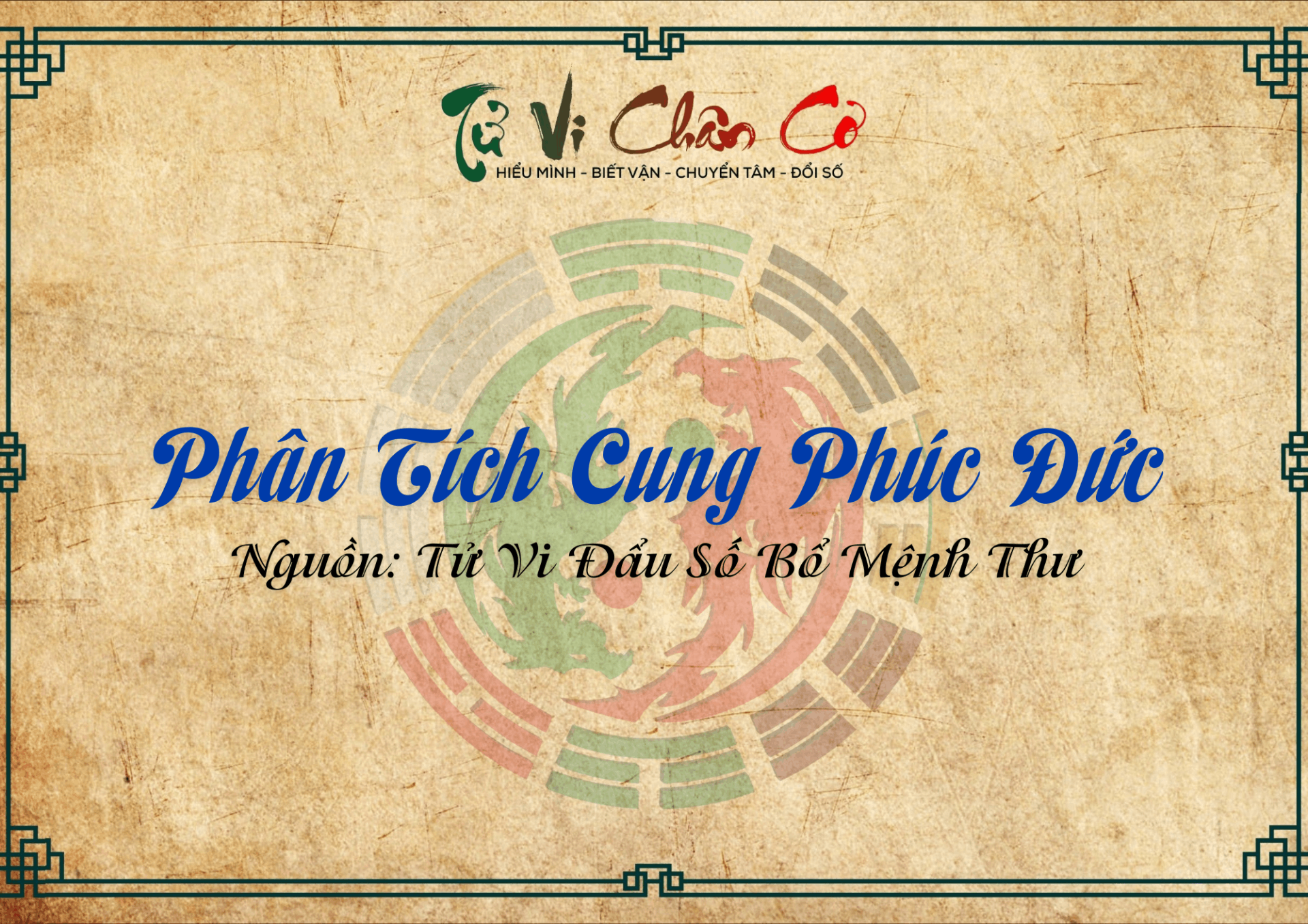 Phân Tích Cung Phúc Đức